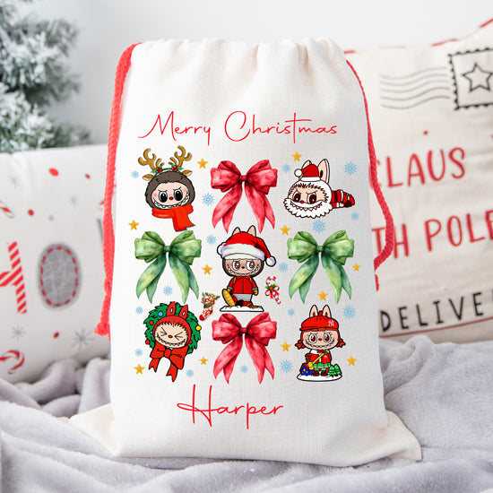 The Monster's labubu Christmas Sack