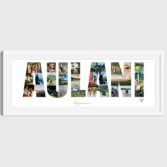 Aulani word collage