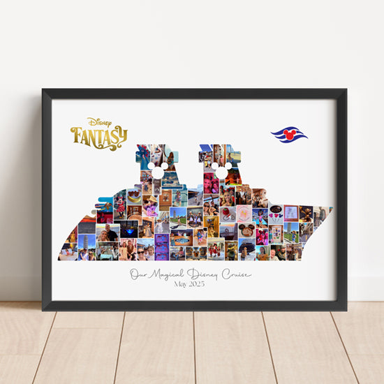Disney cruise ship collage