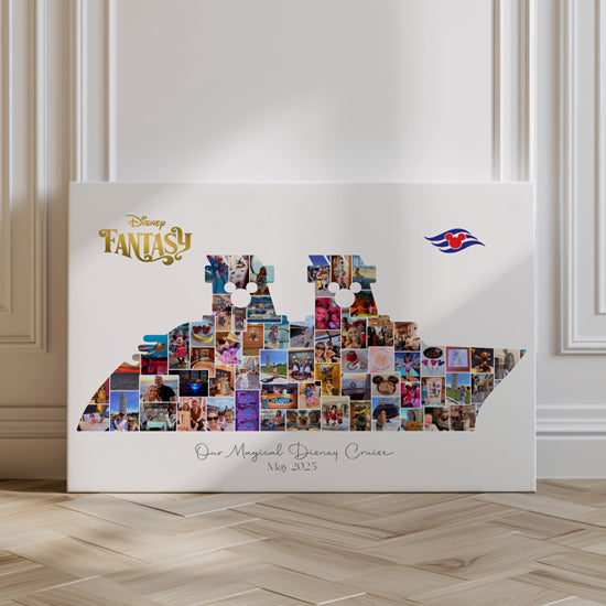 Disney cruise ship collage