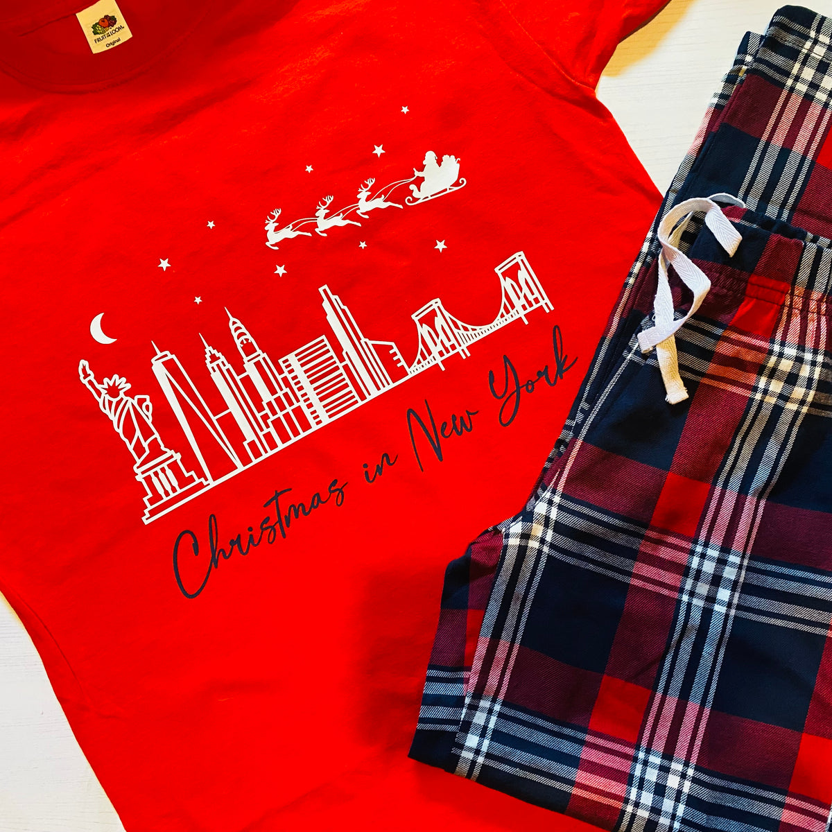 Christmas in New York Pyjamas – hayleyjanedesigns