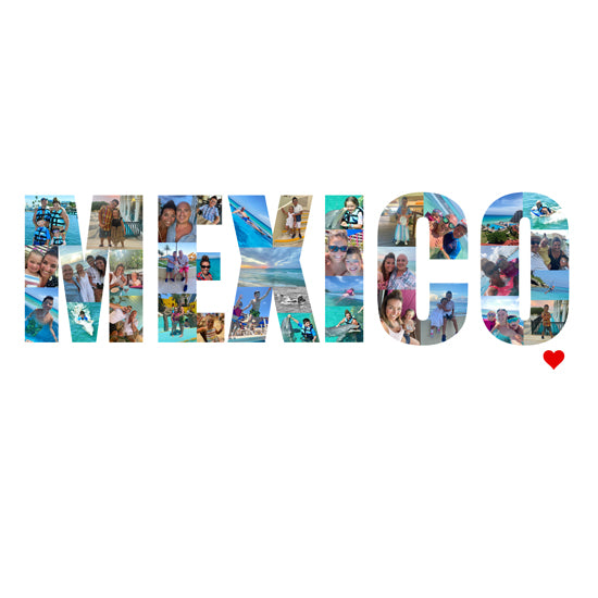 Mexico photo collage