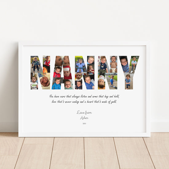 Nanny photo collage
