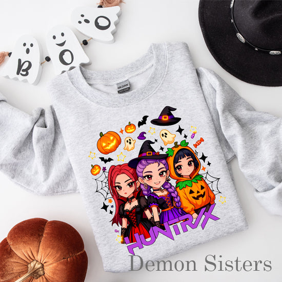 k pop Halloween Jumper